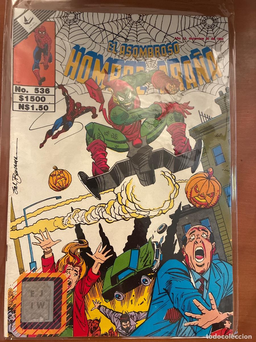 C&oacute;mics: EL ASOMBROSO HOMBRE ARA&Ntilde;A NUM. 536. Ed. Novedades. M&eacute;xico. 1992