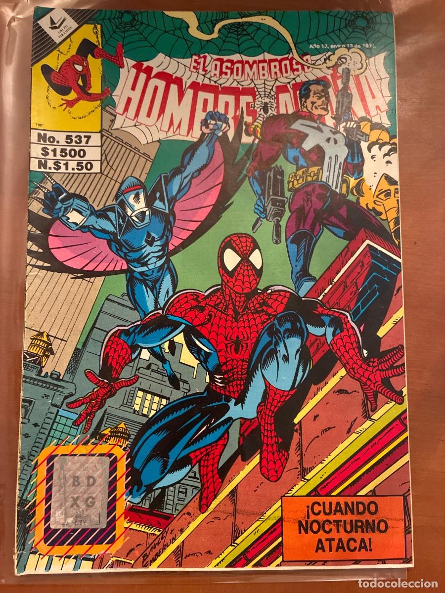 C&oacute;mics: EL ASOMBROSO HOMBRE ARA&Ntilde;A NUM. 537. Ed. Novedades. M&eacute;xico. 1992