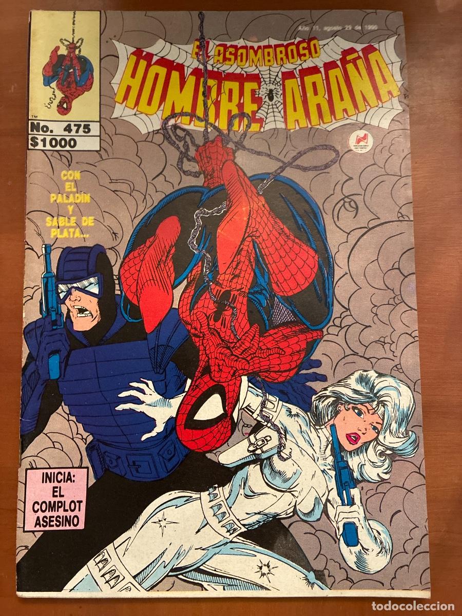 C&oacute;mics: EL ASOMBROSO HOMBRE ARA&Ntilde;A NUM. 475. TODD MCFARLANE. Ed. Novedades. M&eacute;xico. 1992