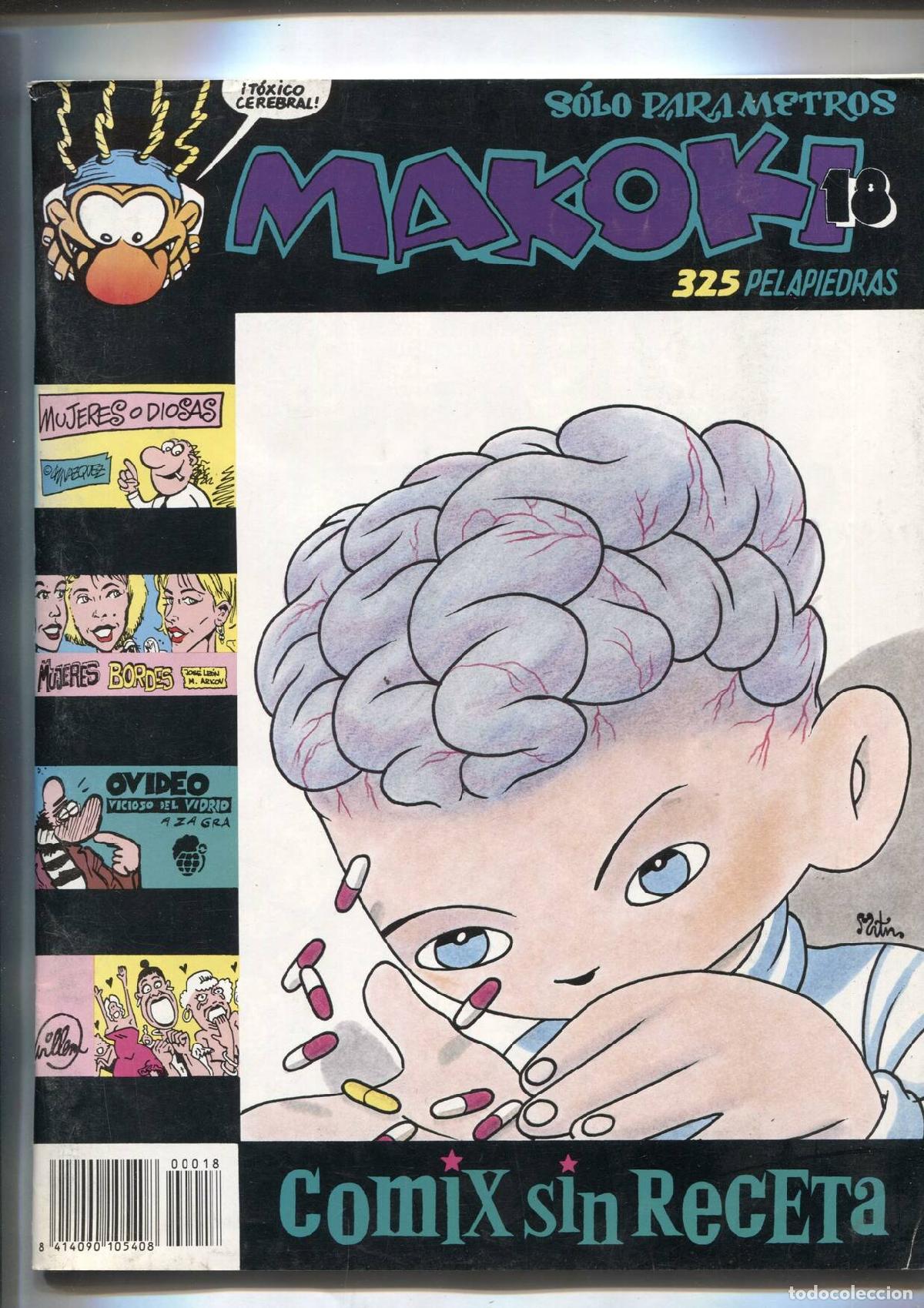 C&oacute;mics: Makoki segunda etapa numero 18: revista humor general - Varios