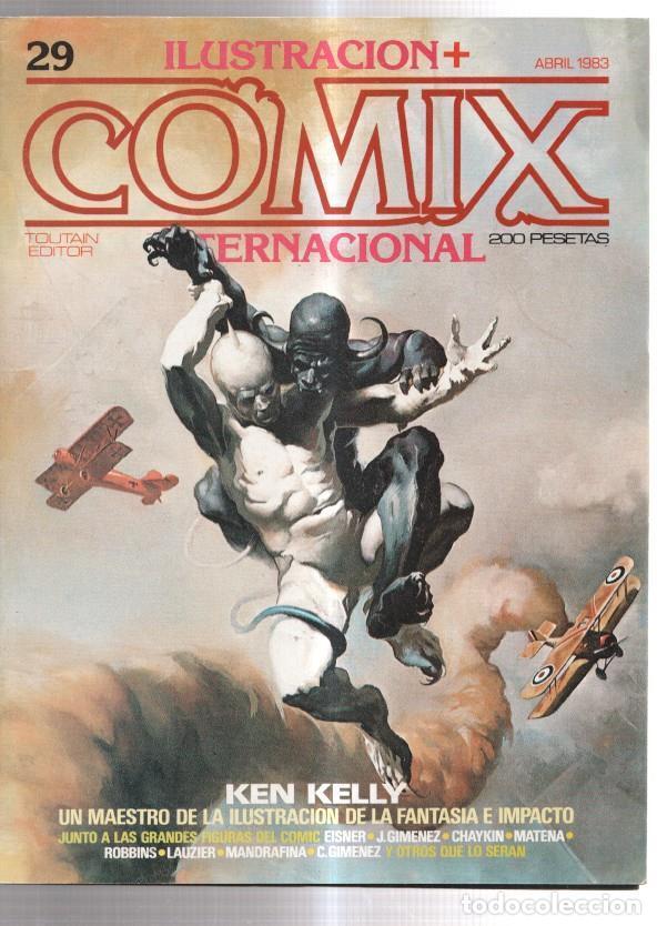 Comics: Ilustracion + Comix numero 29: ficha grandes personajes del comic: Cuto - Varios