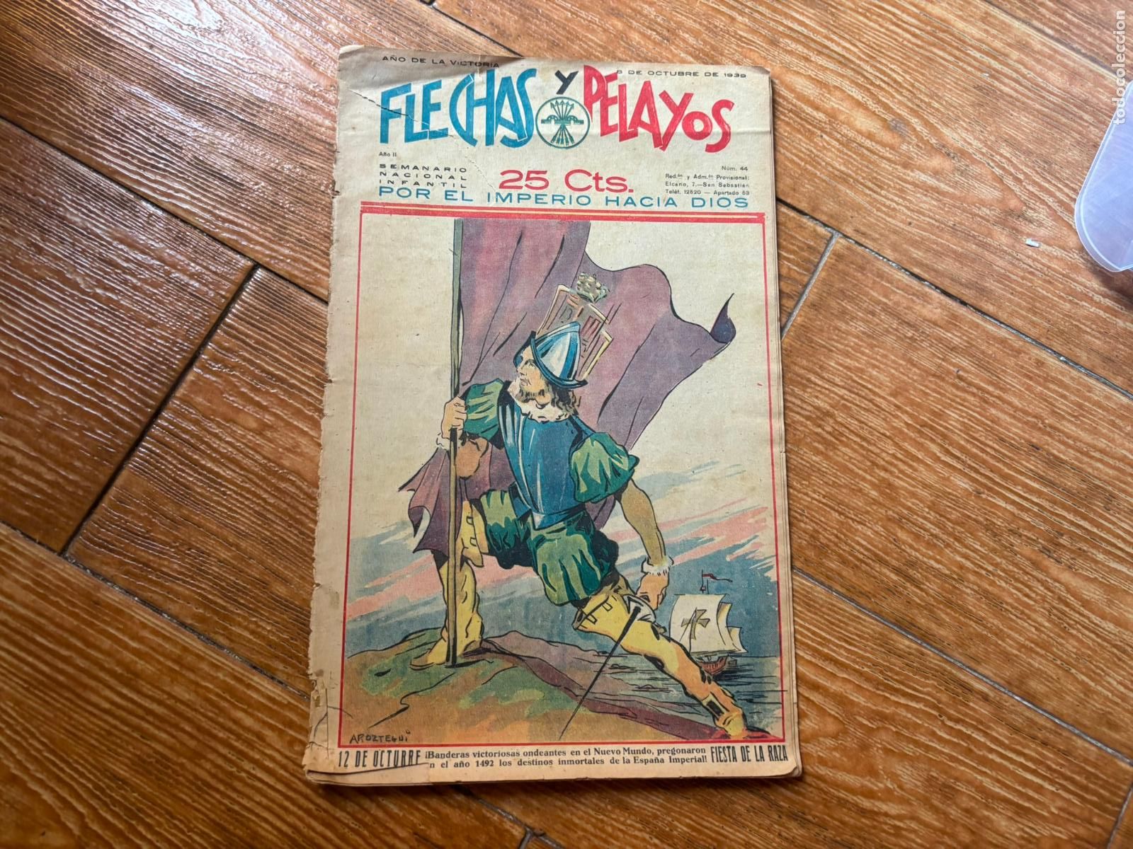 C&oacute;mics: FLECHAS Y PELAYOS N&ordm; 44 EDITORIAL FE Y JONS Y CT