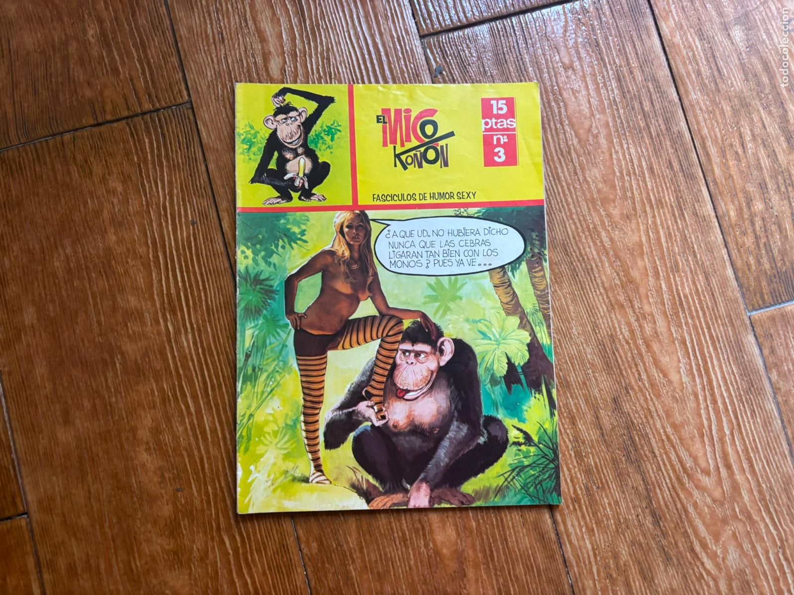 C&oacute;mics: EL MICO KO&Ntilde;&Oacute;N N&ordm; 3 - HUMOR EROTICO PARA ADULTOS - 1976 EDITORIAL PETRONIO