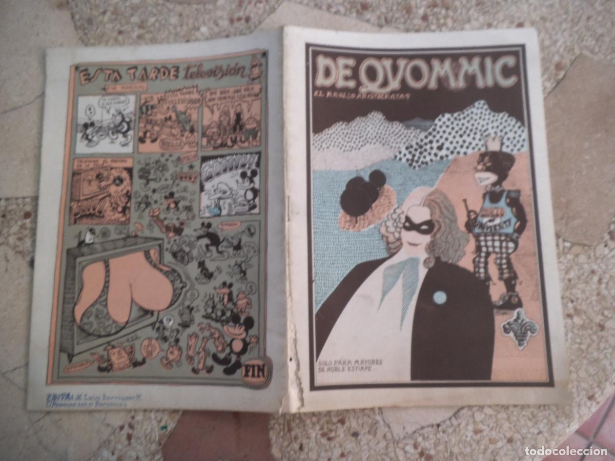 C&oacute;mics: de quommic, el rrollo aristocrata , solo para mayores de noble estirpe,