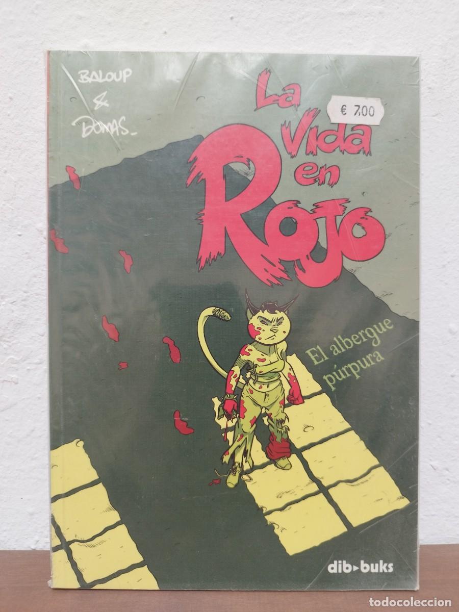 C&oacute;mics: C&Oacute;MIC LA VIDA EN ROJO: EL ALBERGUE P&Uacute;RPURA - BALOUP Y DOMAS - DIBBUKS (NOVELA GR&Aacute;FICA / TERROR)