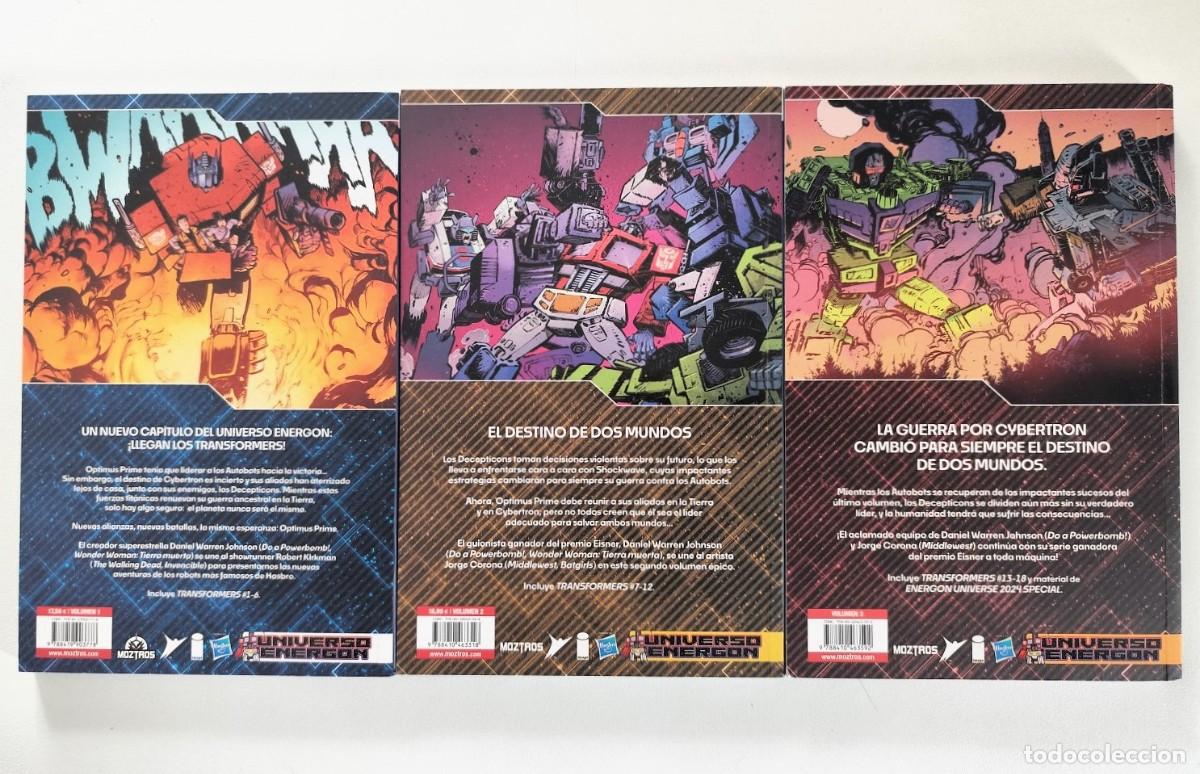 C&oacute;mics: TRANSFORMERS # 1 2 3 (Daniel Warren Johnson, Robert Kirkman) ~ IMAGE/MOZTROS (2024) - Foto 2