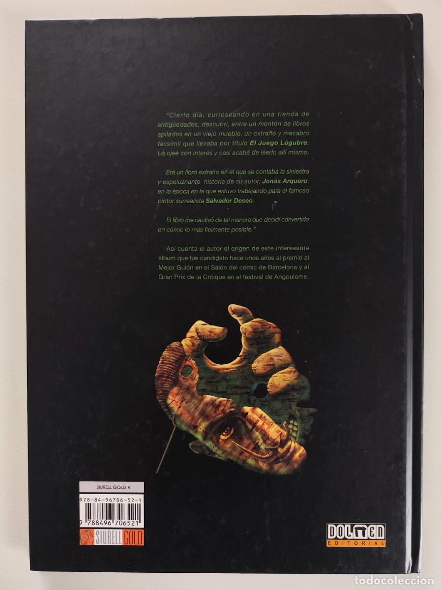C&oacute;mics: EL JUEGO L&Uacute;GUBRE (Paco Roca) ~ DOLMEN (2007) - Foto 2