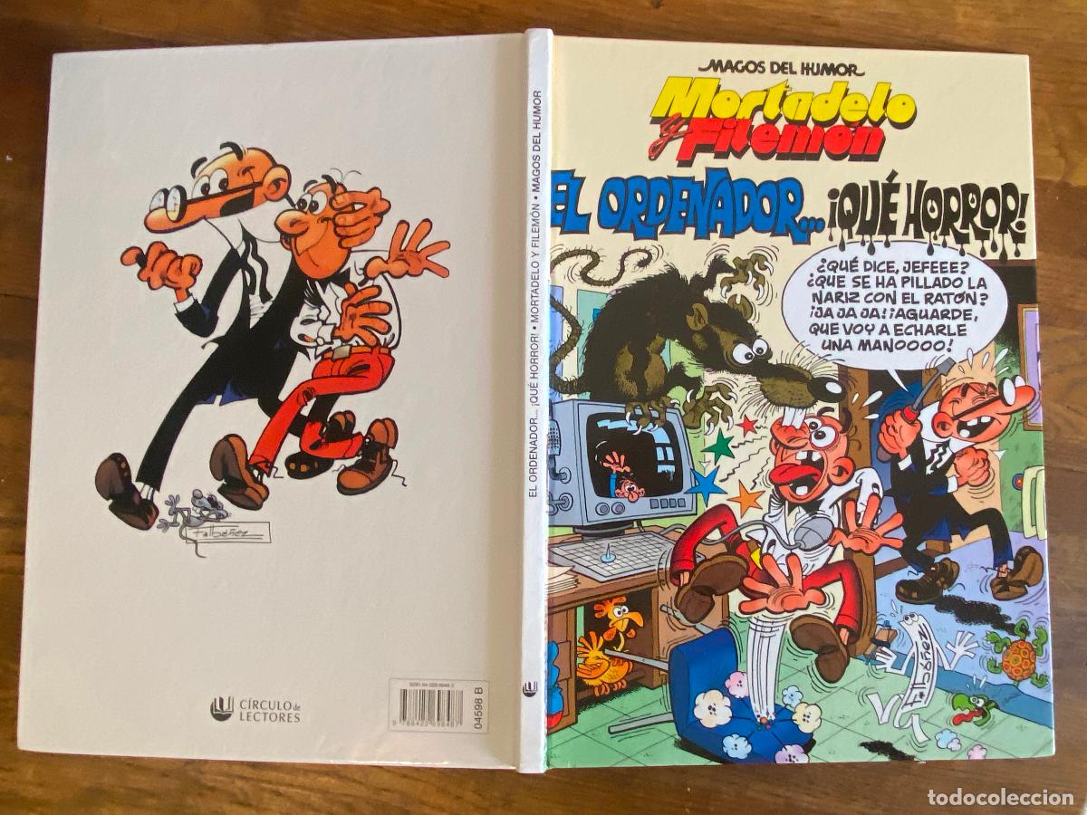 C&oacute;mics: MAGOS DEL HUMOR . MORTADELO Y FILEM&Oacute;N - EL ORDENADOR&hellip; QUE HORROR - C&Iacute;RCULO 2002