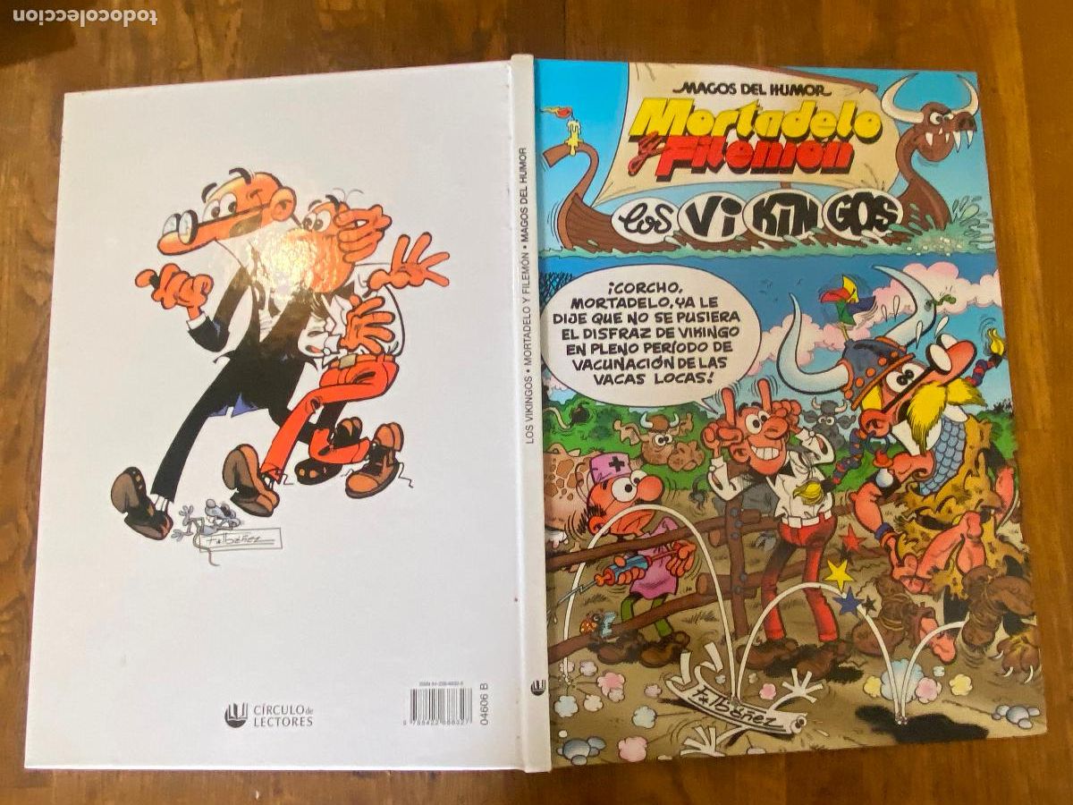 C&oacute;mics: MAGOS DEL HUMOR . MORTADELO Y FILEM&Oacute;N - LOS VIKINGOS - C&Iacute;RCULO