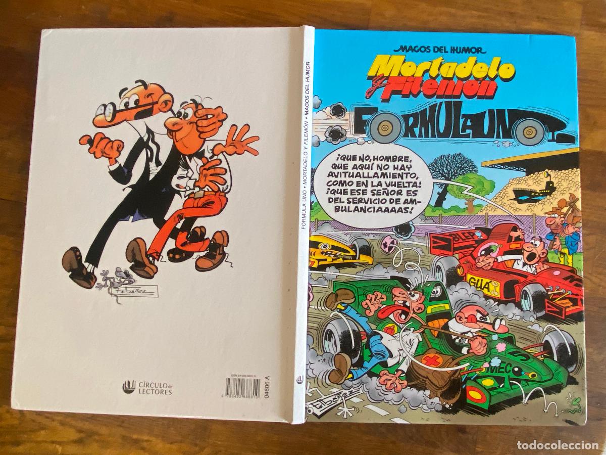 C&oacute;mics: MAGOS DEL HUMOR . MORTADELO Y FILEM&Oacute;N - F&Oacute;RMULA UNO - C&Iacute;RCULO - Foto 1
