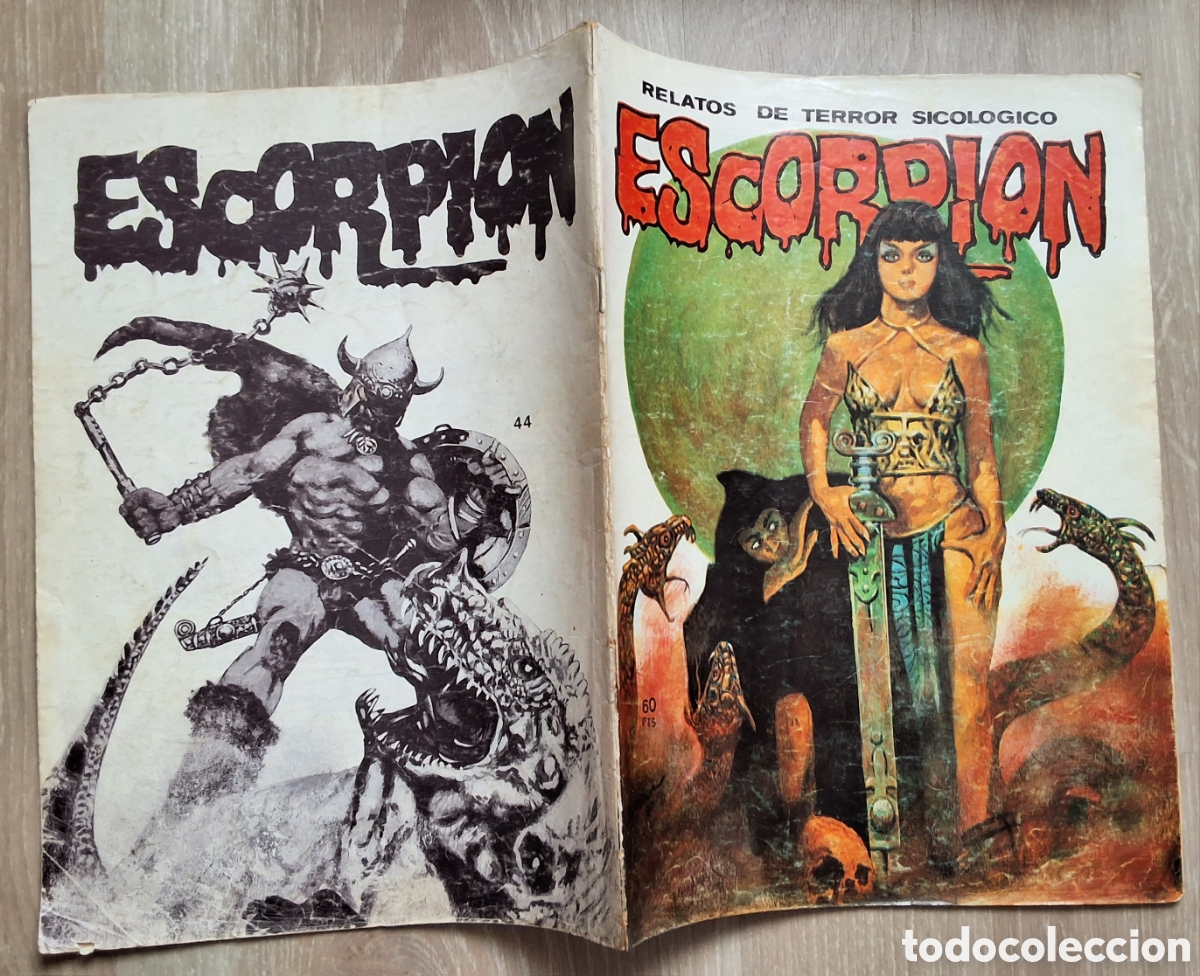 C&oacute;mics: Escorpion relatos de terror sicologico comic n&uacute;mero 44 edita vilmar