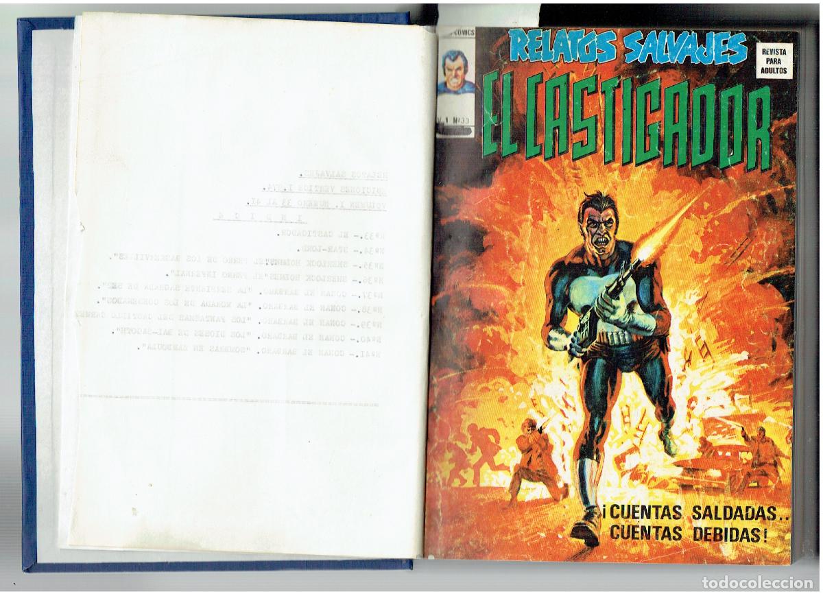 C&oacute;mics: RELATOS SALVAJES.MUNDI COMICS. TOMO ENCUADERNADO CON 9 EJEMPARES. (ST/PR 00. RUM )