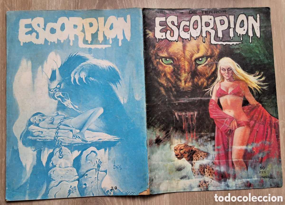 C&oacute;mics: Escorpion relatos de terror sicologico comic n&uacute;mero 29 edita vilmar