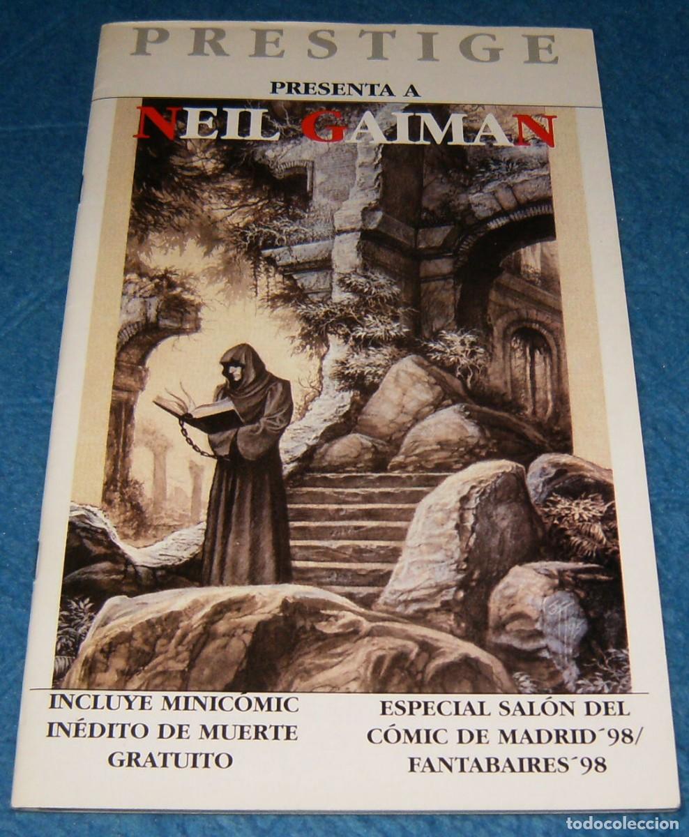 C&oacute;mics: PRESTIGE PRESENTA A NEIL GAIMAN