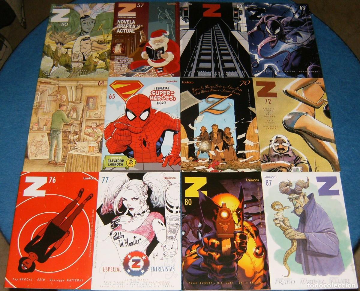 C&oacute;mics: Revista Z Zona c&oacute;mic 50 57 60 63 64 65 70 72 76 77 80 87 88 94 97 100 104 107 112 114 119 y 2 6 12