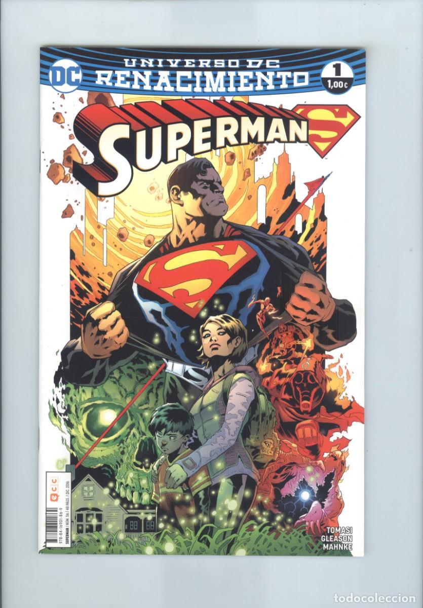 C&oacute;mics: ECC. Superman. Universo DC. Renacimiento. 1. - Foto 1