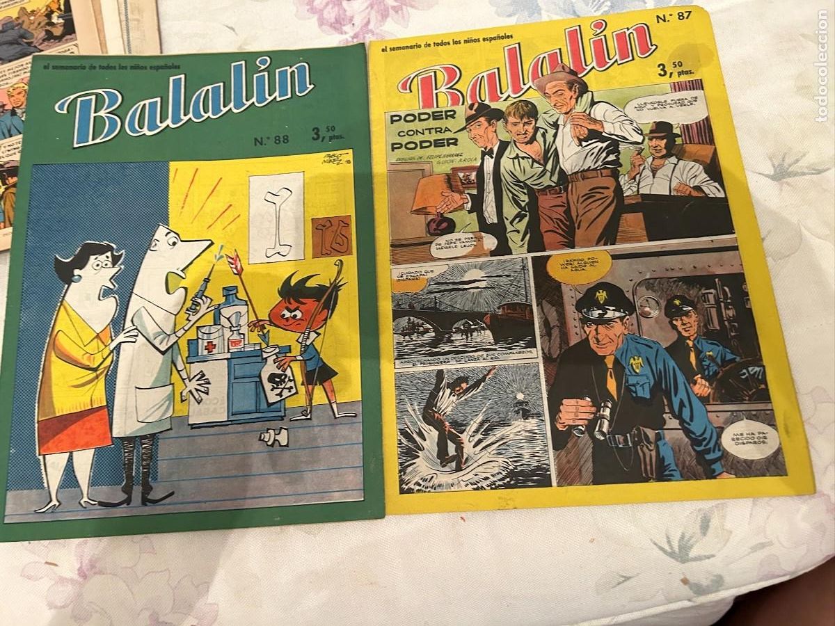 C&oacute;mics: balalin 87 y 88 buen estado se venden sueltos