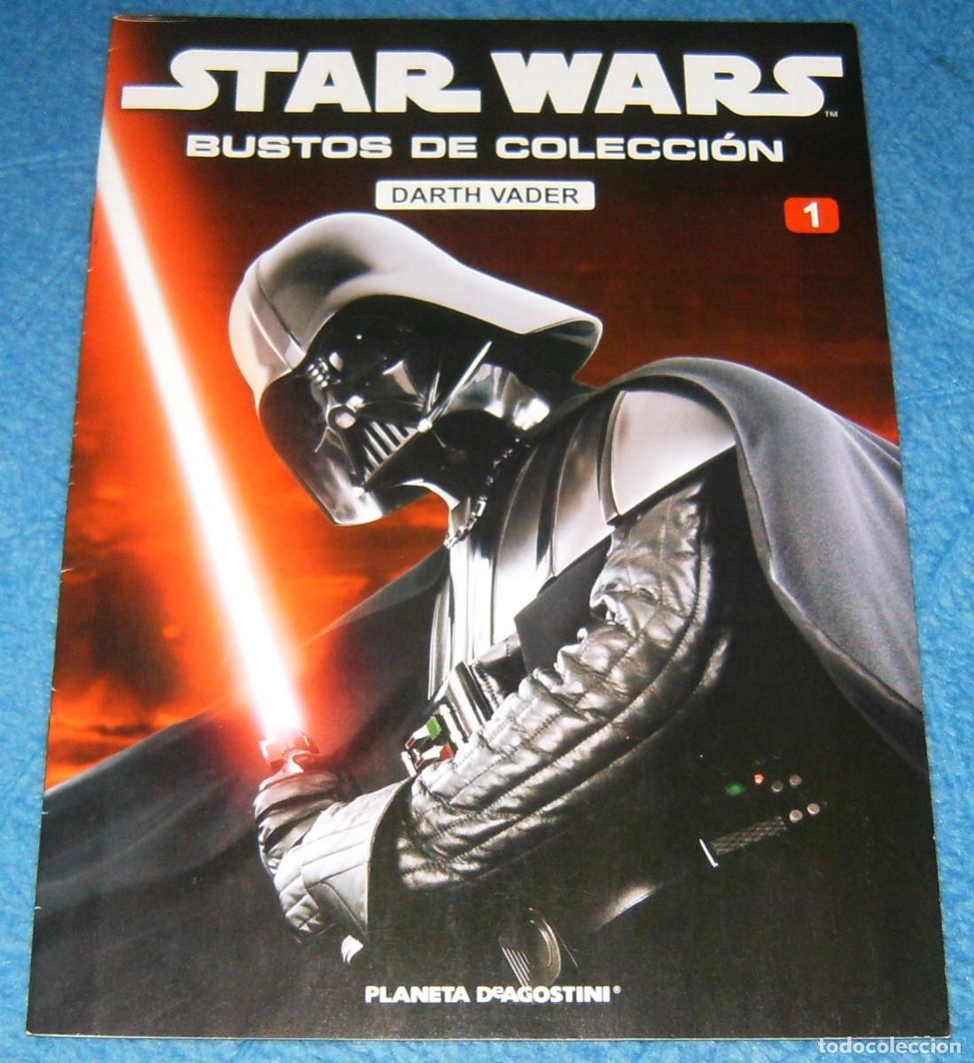 Comics: SOLO FASCICULO NO ESTATUA . STAR WARS . BUSTOS DE COLECCION N&ordm; 1 + INTRODUCCI&Oacute;N . PLANETA