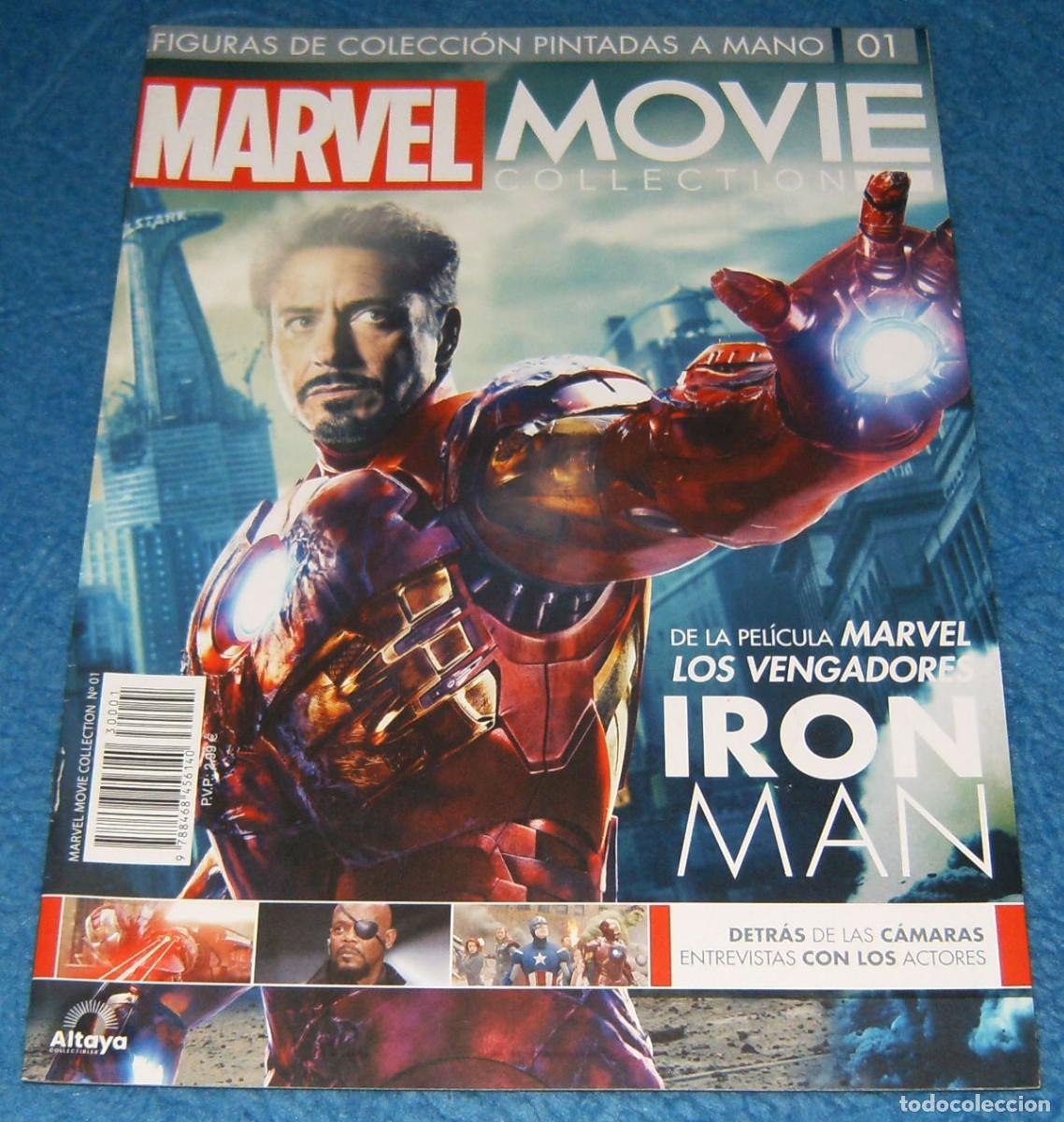 Fumetti: SOLO FASCICULO NO FIGURA . MARVEL MOVIE COLECTION N&ordm; 1 . IRON MAN . ALTAYA