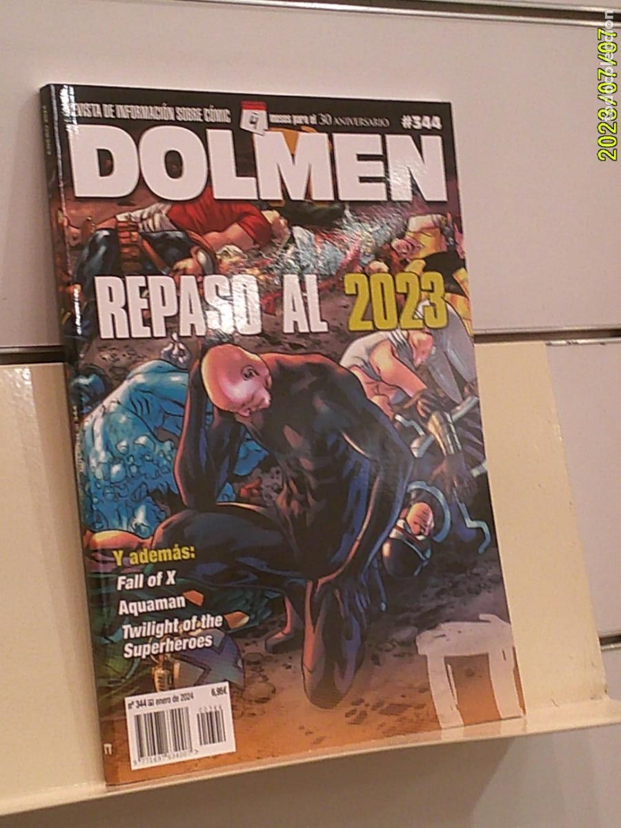 C&oacute;mics: REVISTA DOLMEN N&ordm; 344 ENERO 2024 REPASO AL 2023