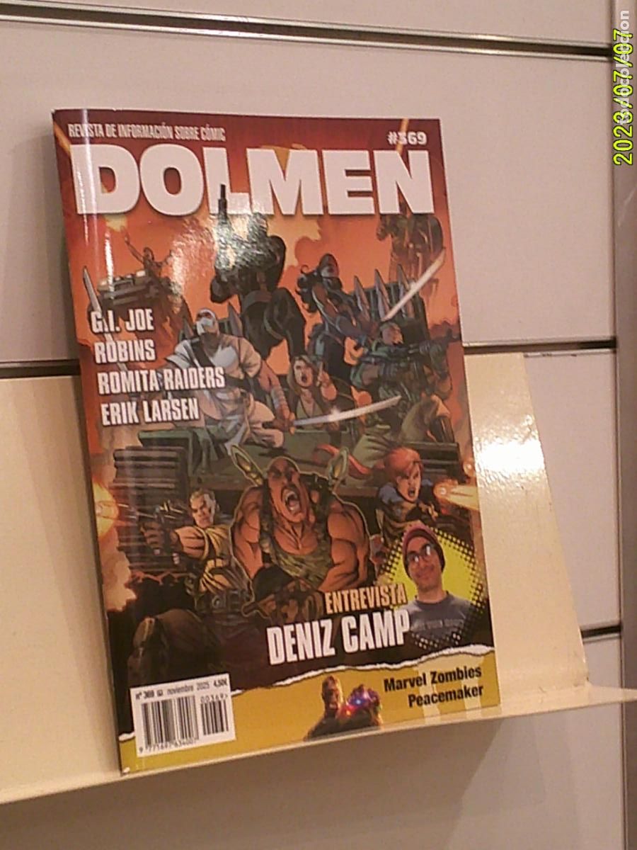 C&oacute;mics: REVISTA DOLMEN N&ordm; 369 NOVIEMBRE 2025 ENTREVISTA DENIZ CAMP