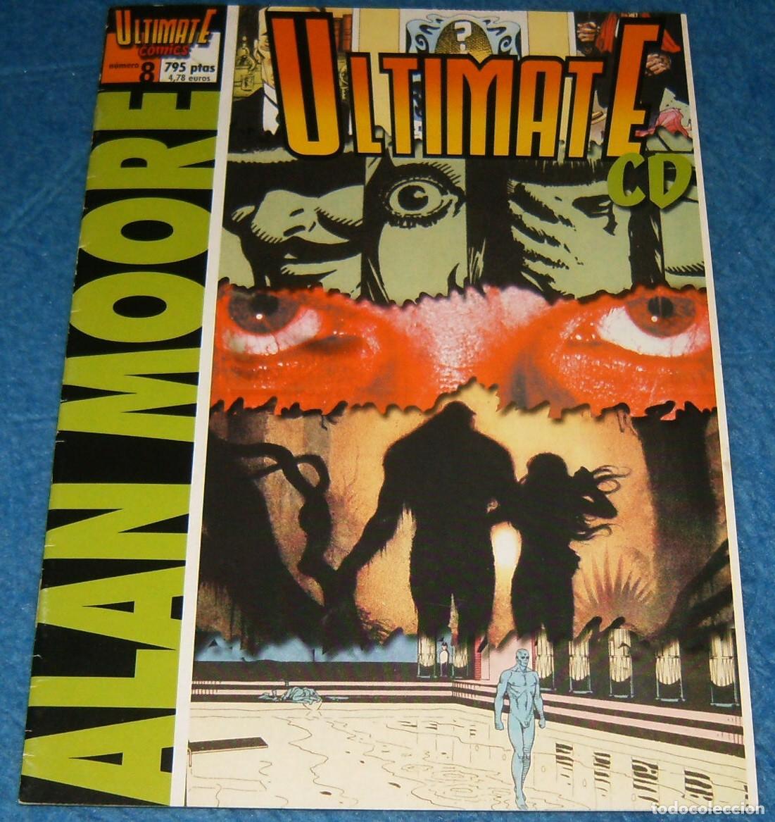 C&oacute;mics: ULTIMATE CD . N&ordm; 8 . ALAN MOORE . MEGAMULTIMIEDIA . SOLO REVISTILLA, NO INCLUYE CD