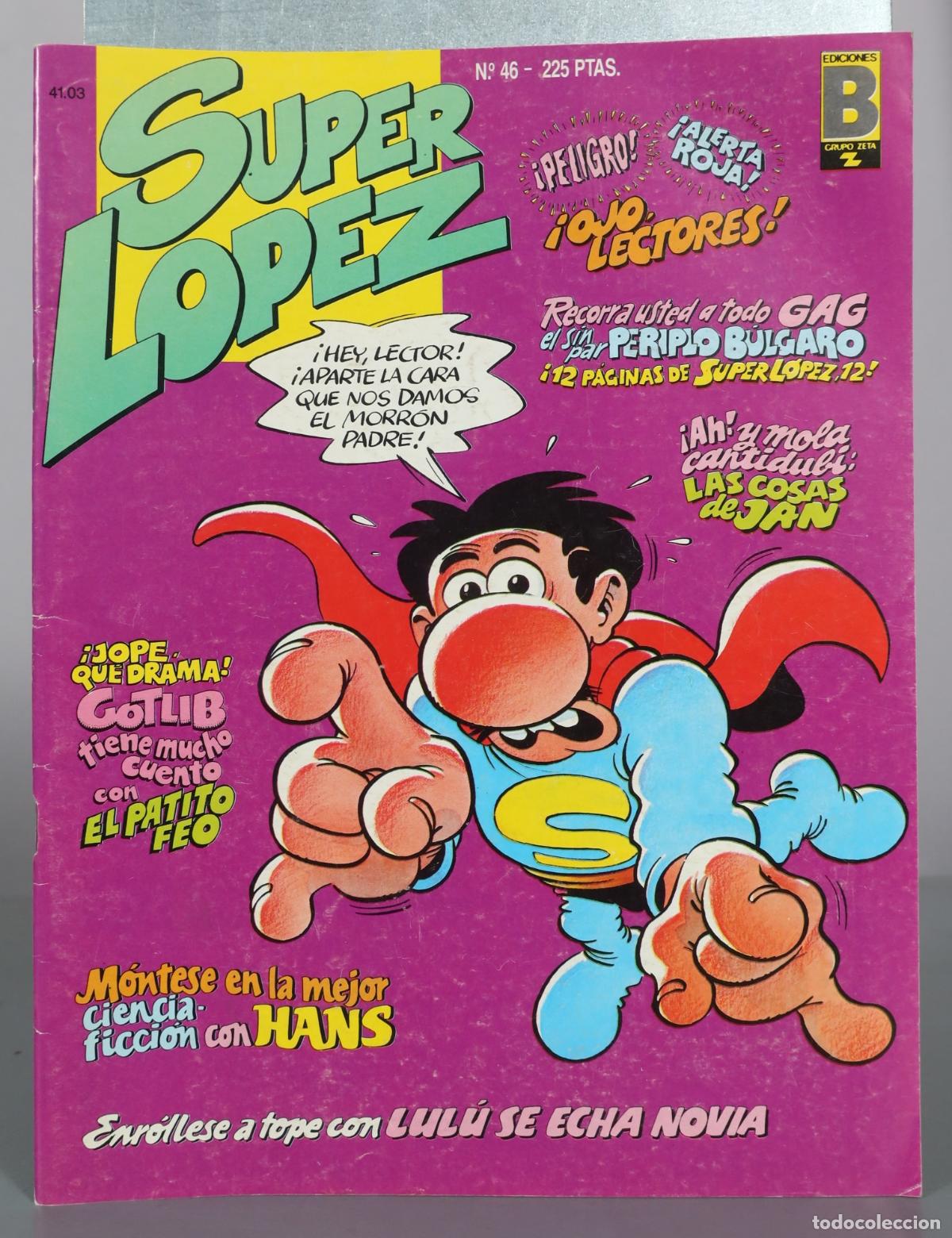 C&oacute;mics: Super Lopez - Ediciones B 46 - Foto 1