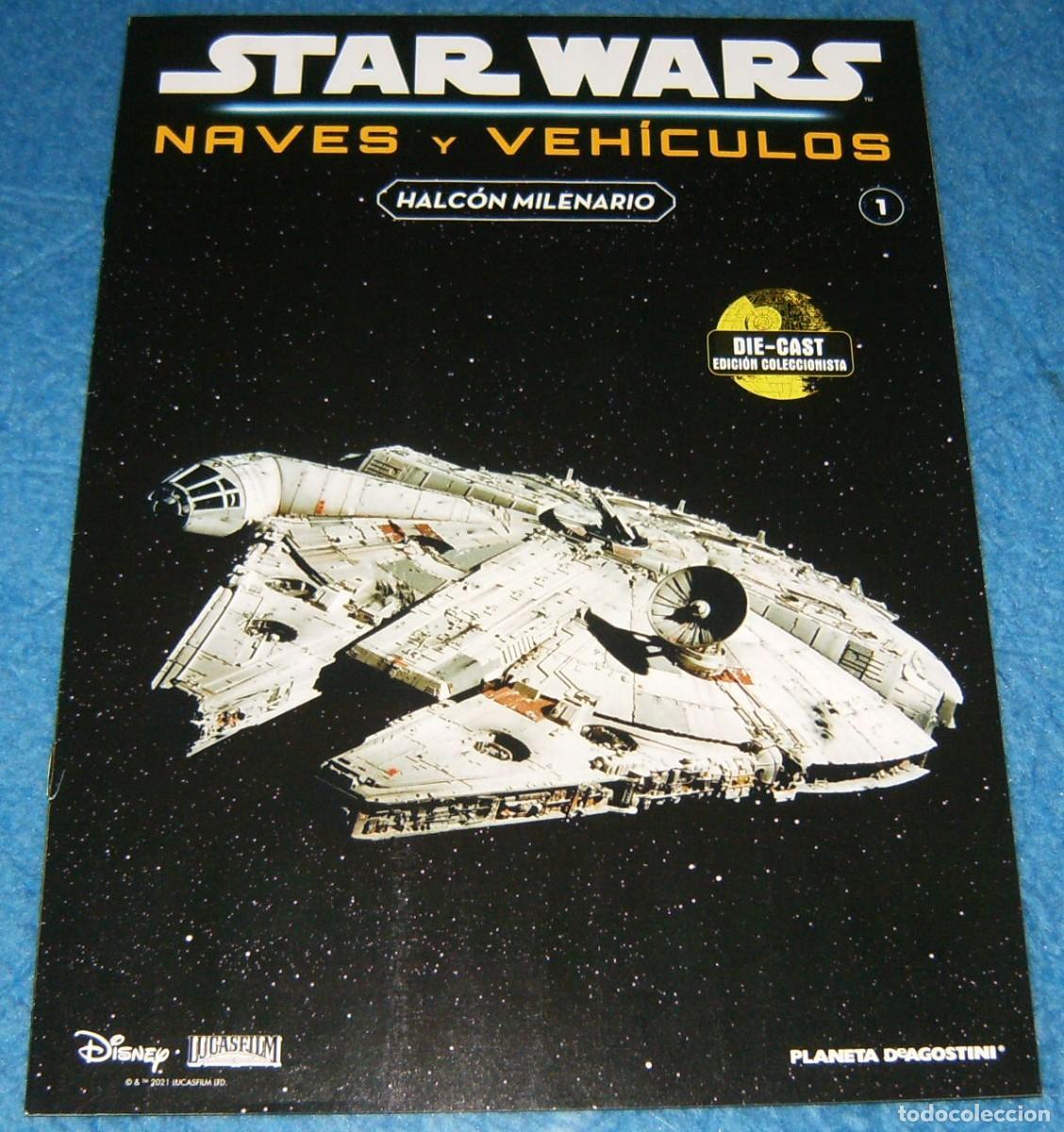 C&oacute;mics: SOLO FASCICULO, NO NAVE . STAR WARS NAVES Y VEHICULOS N&ordm; 1 . HALCON MILENARIO . PLANETA
