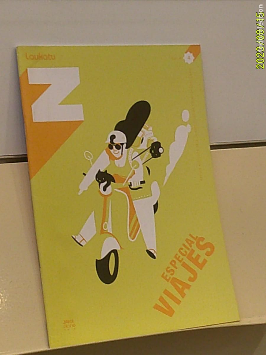 C&oacute;mics: REVISTA SOBRE COMICS Z VOL. 4 N&ordm; 4 ESPECIAL VIAJES - LAUKATU