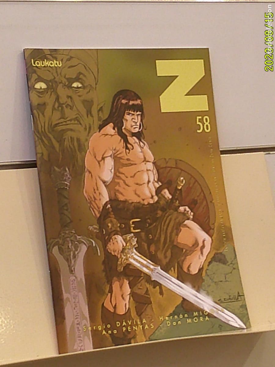C&oacute;mics: REVISTA SOBRE COMICS Z N&ordm; 58 - LAUKATU