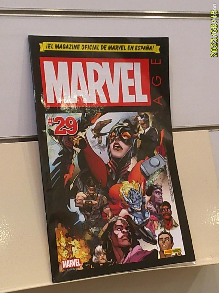 C&oacute;mics: LA REVISTA SOBRE COMICS MARVEL AGE N&ordm; 29