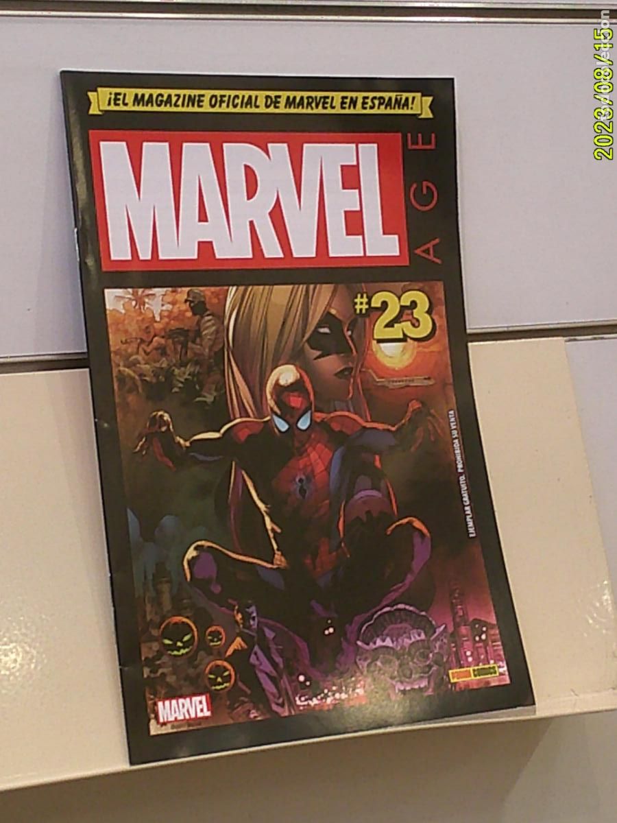 C&oacute;mics: LA REVISTA SOBRE COMICS MARVEL AGE N&ordm; 23