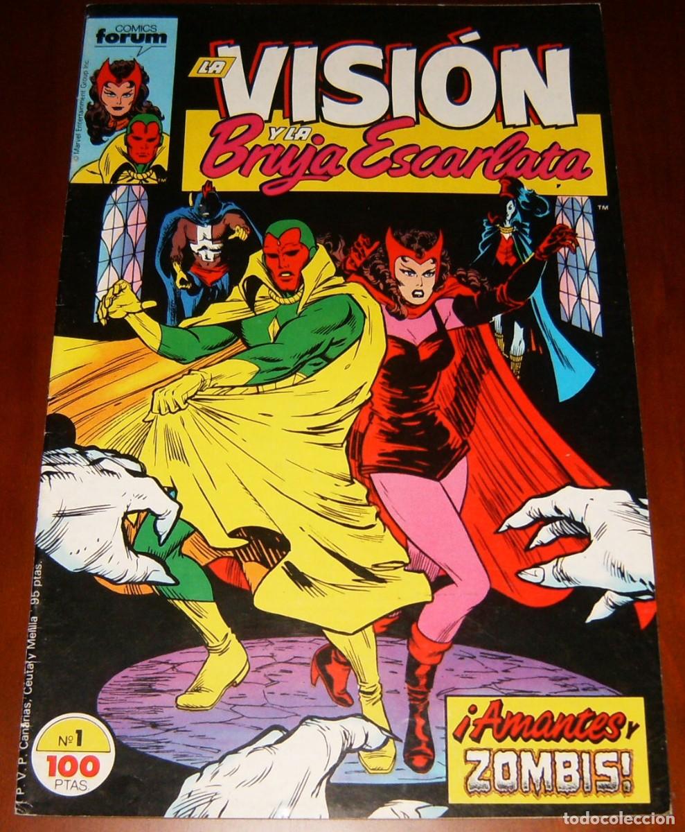 C&oacute;mics: LA VISION Y LA BRUJA ESCARLATA . N&uacute;mero 1 . FORUM - Foto 1