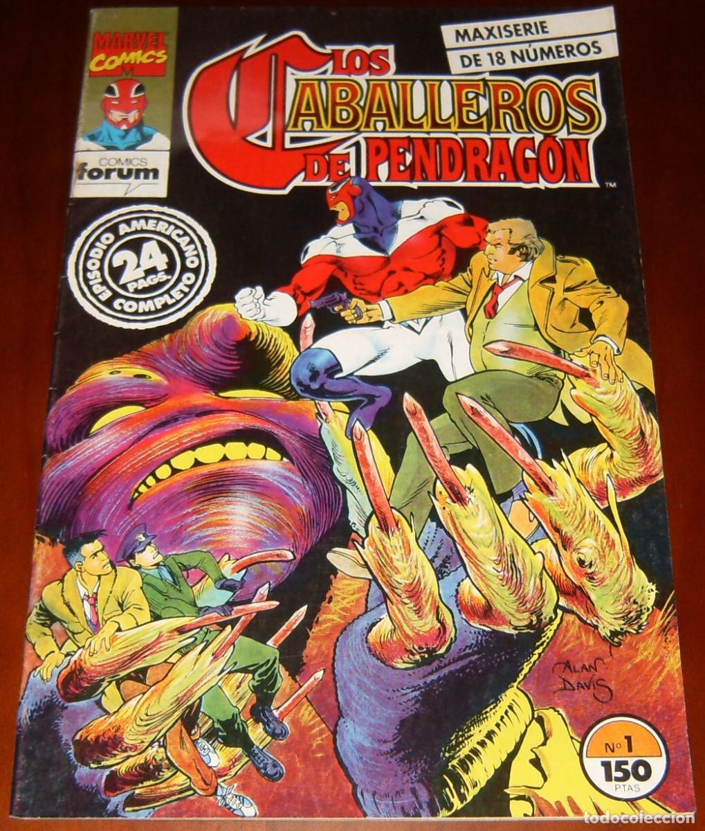 C&oacute;mics: LOS CABALLEROS DE PENDRAGON . N&uacute;mero 1 . FORUM - Foto 1