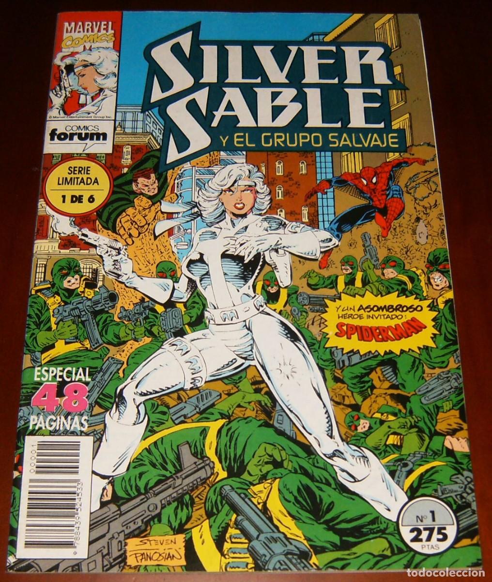 C&oacute;mics: SILVER SABLE . N&uacute;mero 1 . FORUM