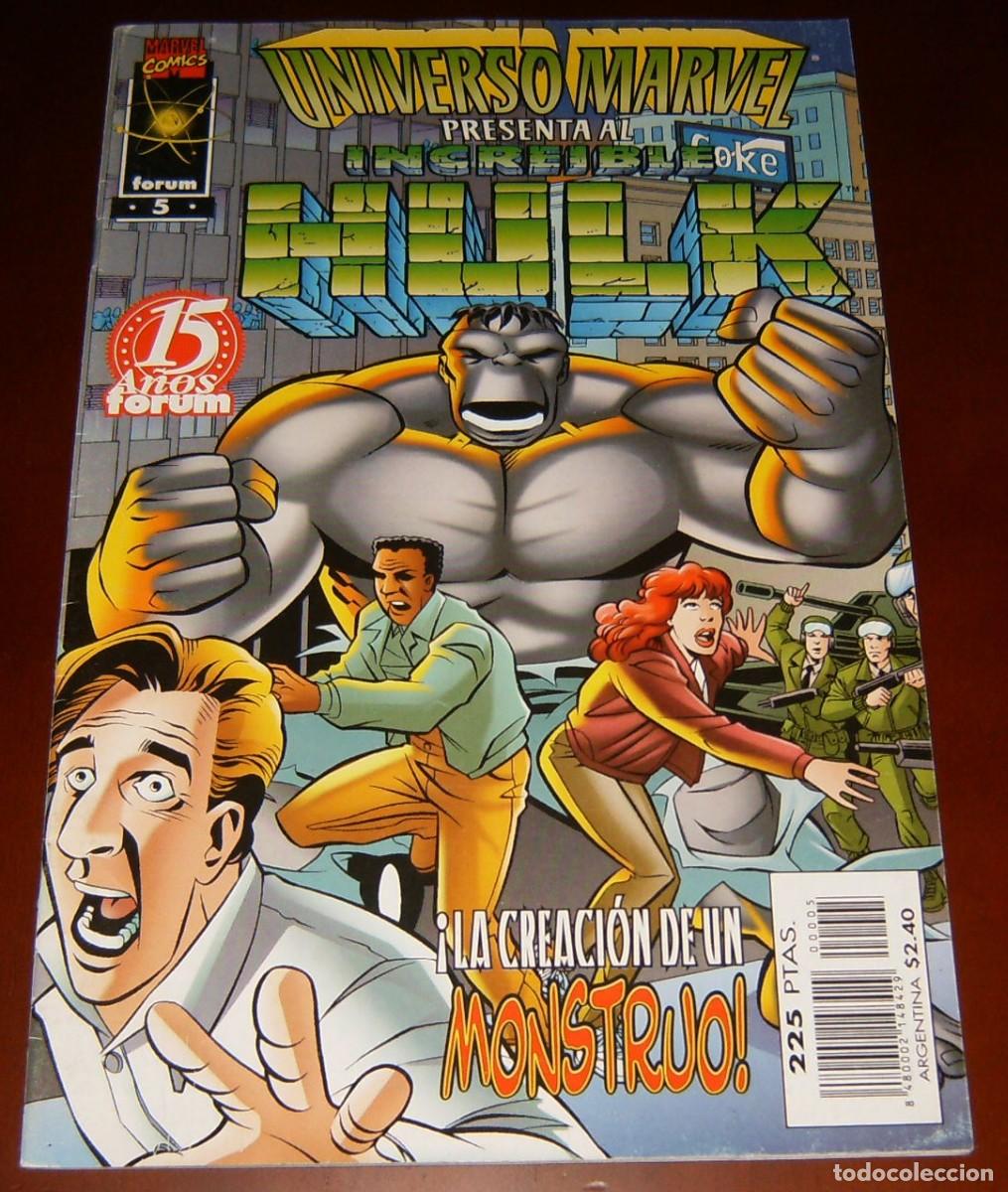 C&oacute;mics: UNIVERSO MARVEL . N&uacute;mero 5 . EL INCREIBLE HULK . FORUM - Foto 1