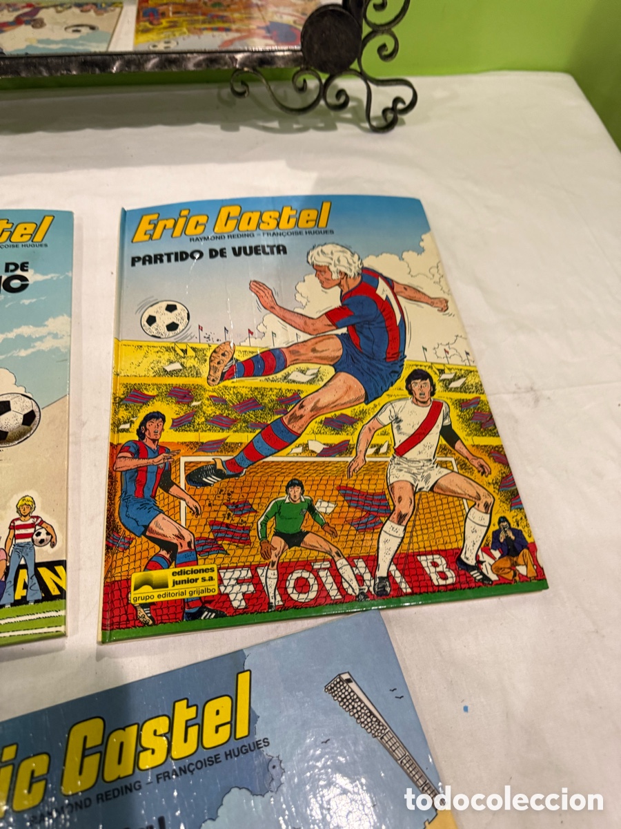 C&oacute;mics: Eric Castel &ndash; Colecci&oacute;n completa 3 c&oacute;mics f&uacute;tbol &ndash; Ediciones Junior 1979 - Foto 5