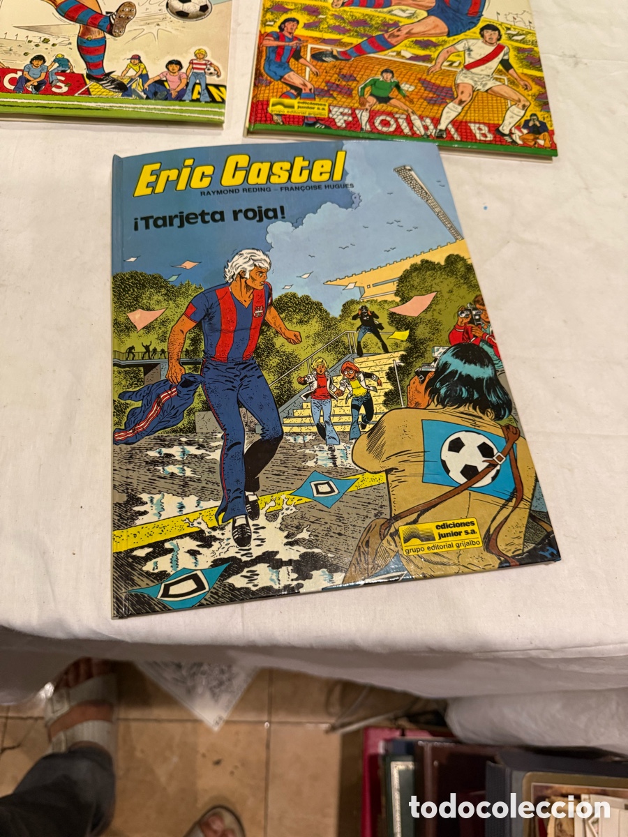 C&oacute;mics: Eric Castel &ndash; Colecci&oacute;n completa 3 c&oacute;mics f&uacute;tbol &ndash; Ediciones Junior 1979 - Foto 6