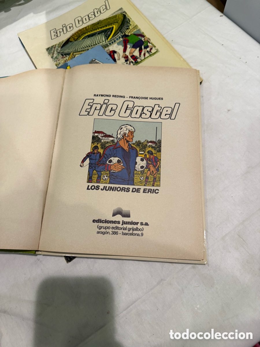 C&oacute;mics: Eric Castel &ndash; Colecci&oacute;n completa 3 c&oacute;mics f&uacute;tbol &ndash; Ediciones Junior 1979 - Foto 10