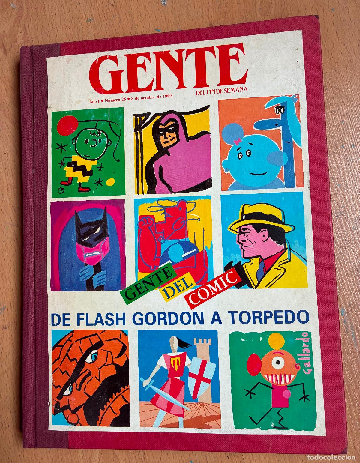 C&oacute;mics: GENTE, GENTE DEL COMIC, DE FLASH GORDON A TORPEDO, 21 Numeros Completa IMPORTANTE LEER - Foto 1
