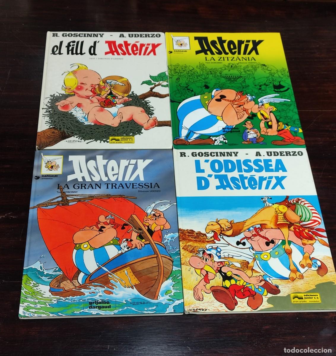 C&oacute;mics: Lote 4 comics Ast&eacute;rix en Catal&agrave; - Foto 1