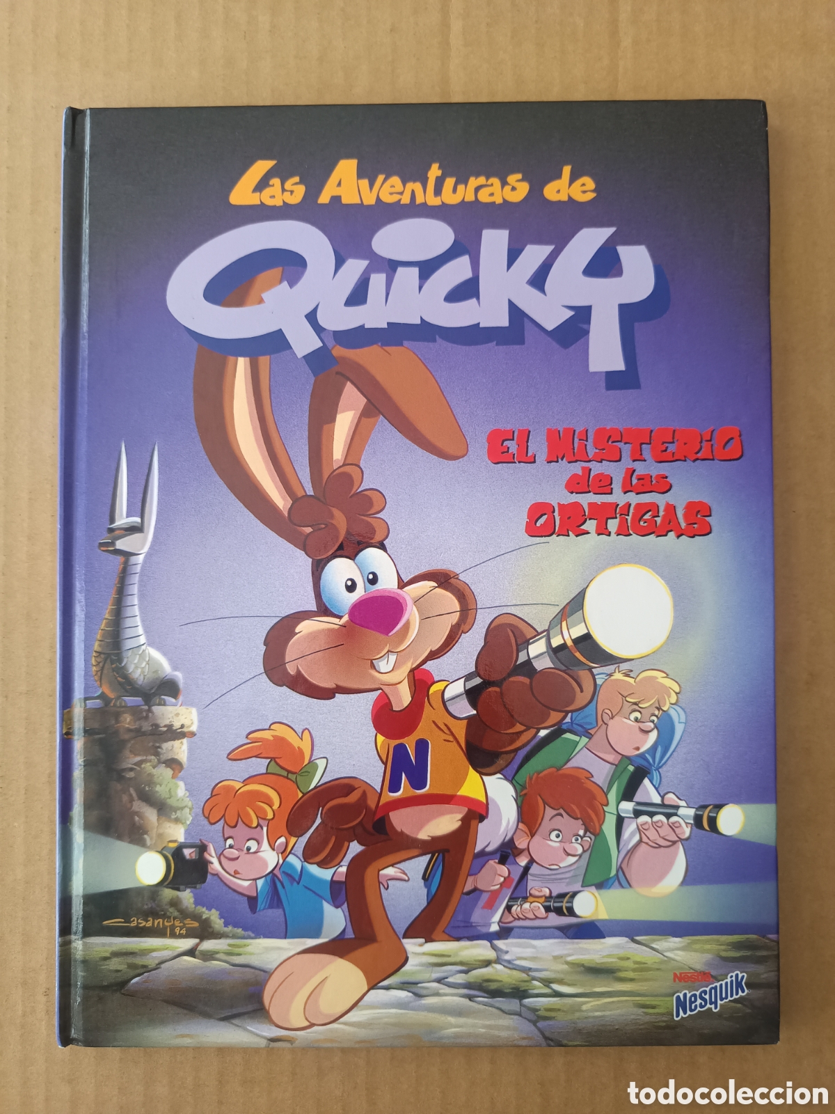 C&oacute;mics: Las Aventuras de Quicky: El Misterio de las Ortigas, por Casanyes (Nestl&eacute;, 1994). Nesquik.
