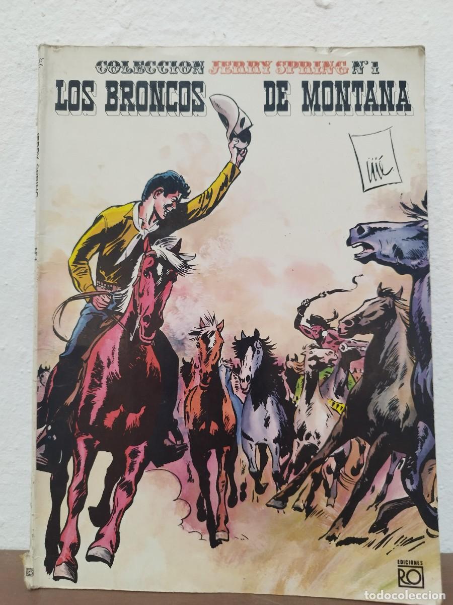 C&oacute;mics: C&Oacute;MIC JERRY SPRING: LOS BRONCOS DE MONTANA N&ordm; 1 - JIJE - EDICIONES RO (WESTERN BD)
