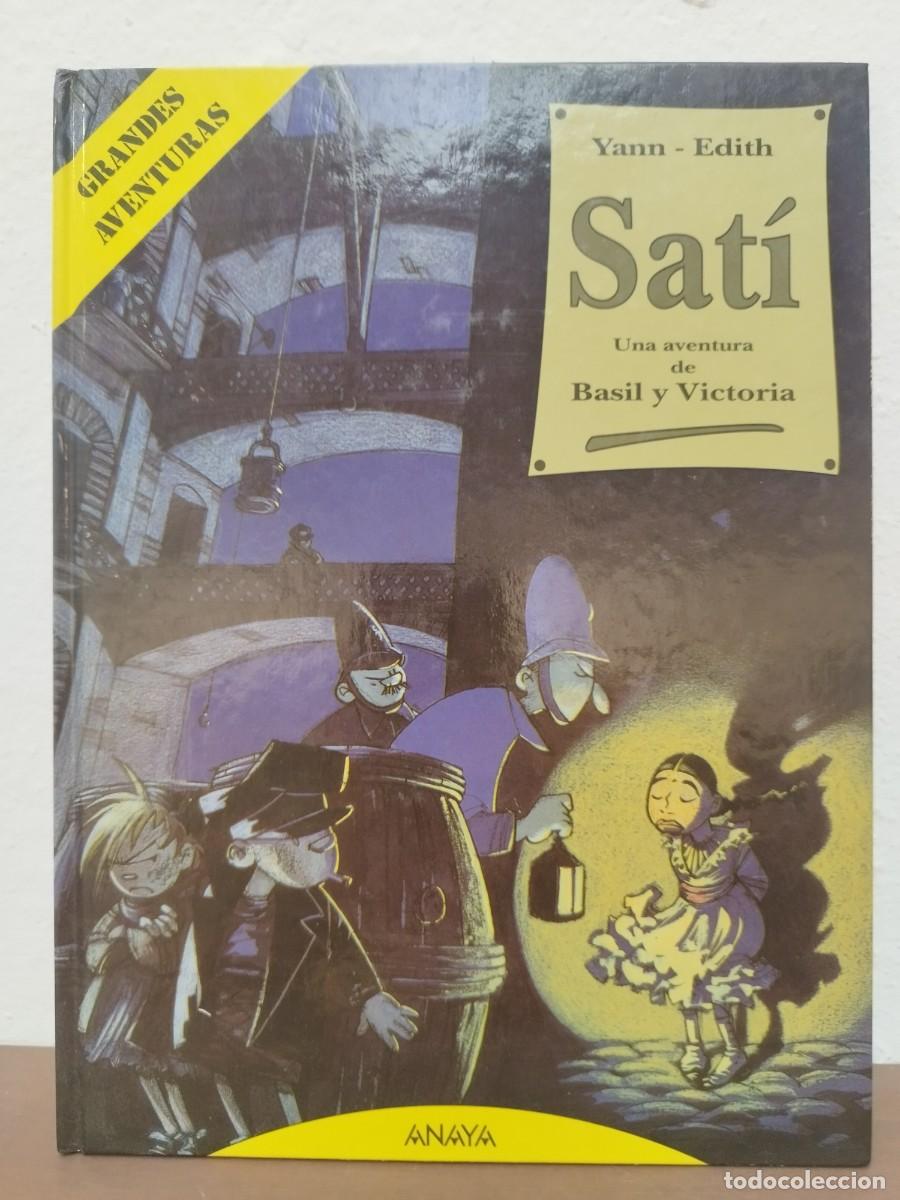Comics: C&Oacute;MIC SAT&Iacute; (BASIL Y VICTORIA) - YANN Y EDITH - EDITORIAL ANAYA (GRANDES AVENTURAS N&ordm; 6)