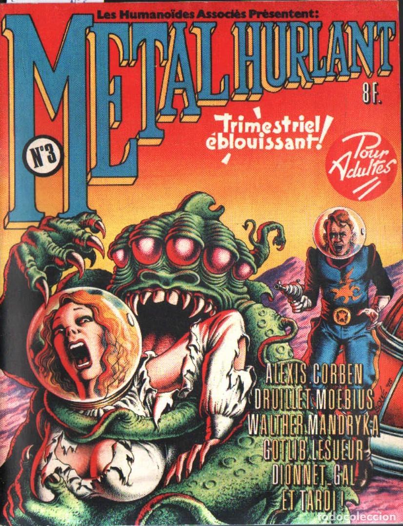 C&oacute;mics: METAL HURLANT N&ordm; 3. VV.AA. A-COMIC-9375