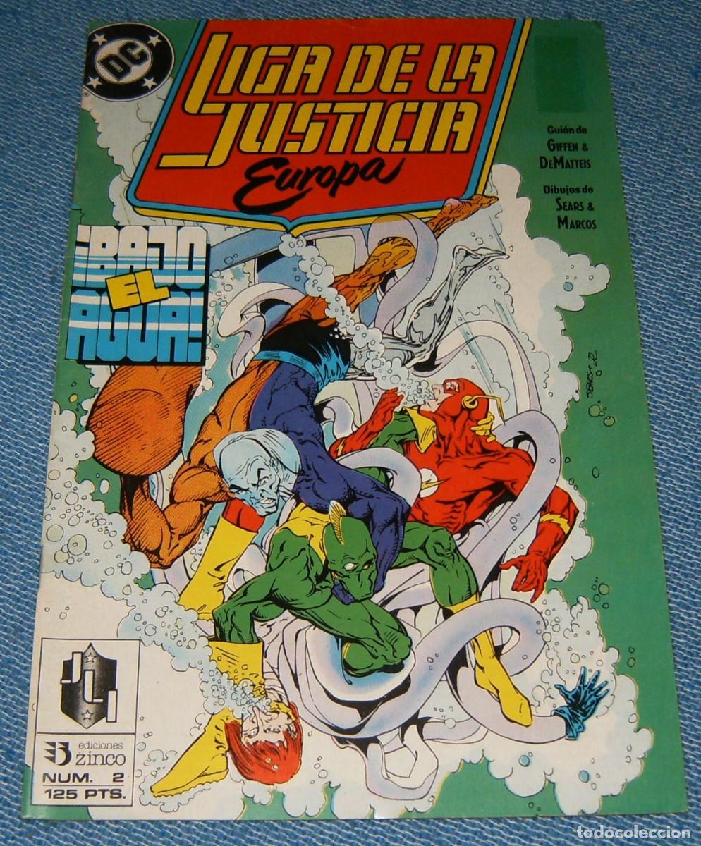 C&oacute;mics: LIGA DE LA JUSTICIA EUROPA n&ordm; 2 - ZINCO - JLA