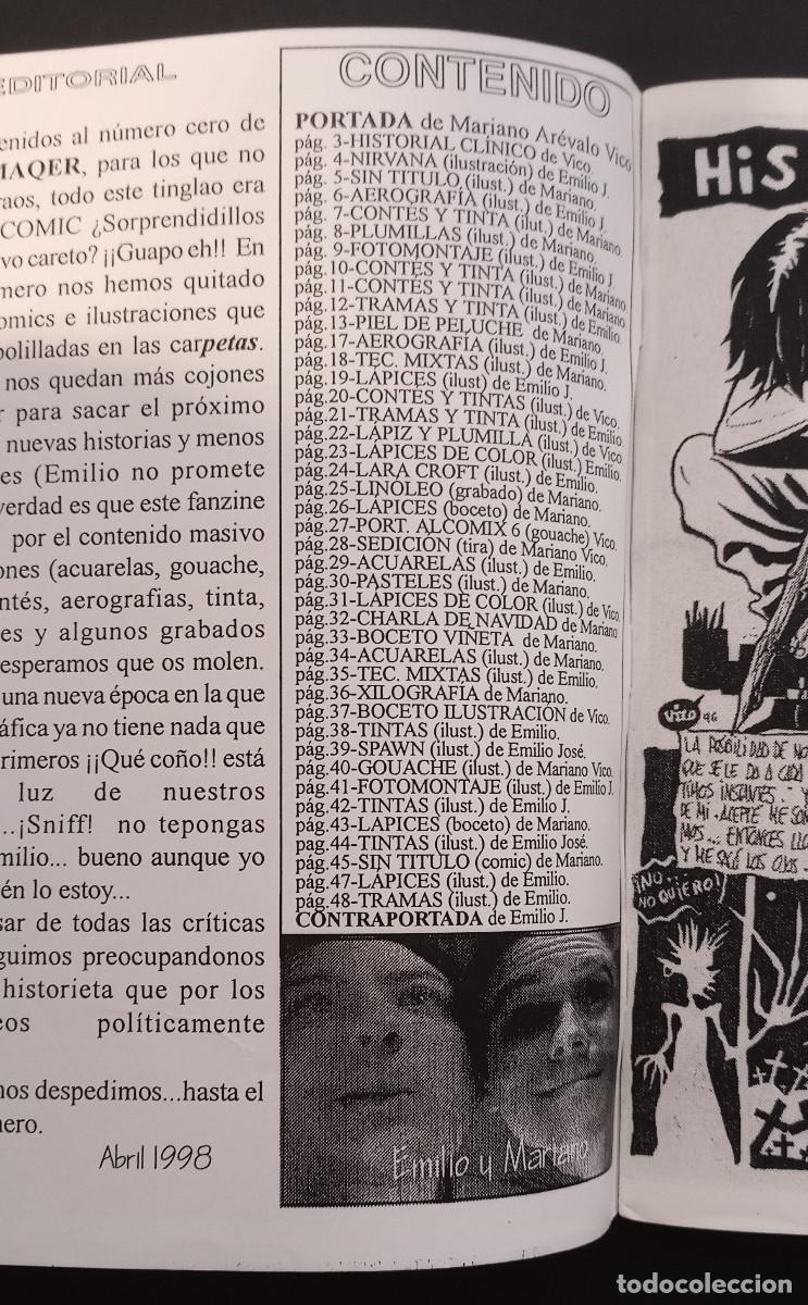 C&oacute;mics: FANZINE - PAJEMAQER NUMERO ZERO - 1998 - Foto 4