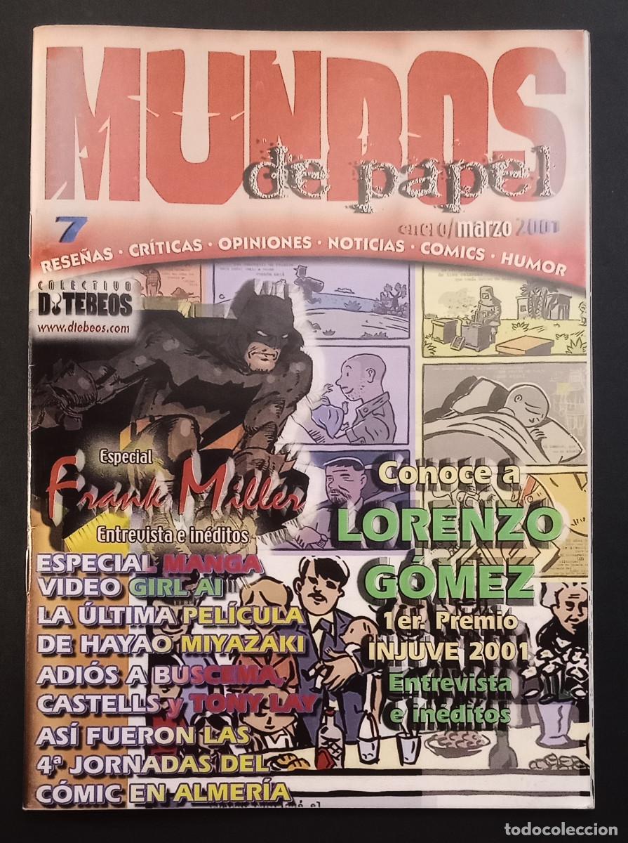 C&oacute;mics: MUNDOS DE PAPEL N&ordm;7 - ENERO/FEBRERO 2001