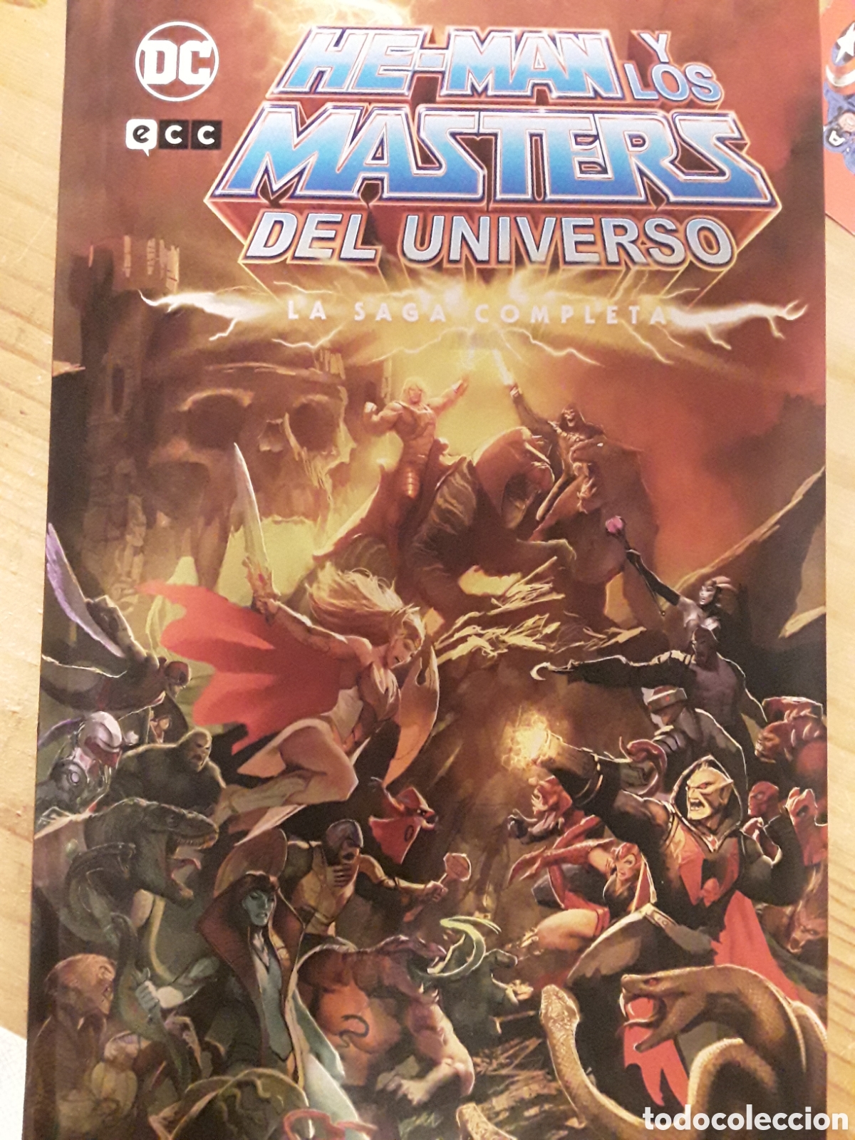 C&oacute;mics: He-man y los masters del universo. La saga completa - ecc ediciones - Foto 1