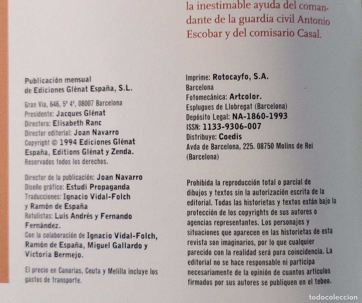C&oacute;mics: VI&Ntilde;ETAS N&ordm; 7 - JULIO 1994 - Foto 3